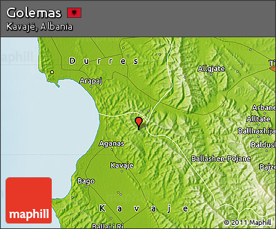 Physical Map of Golemas