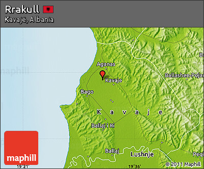 Physical Map of Rrakull