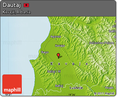 Physical Map of Dautaj