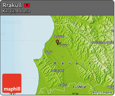 Physical Map of Rrakull