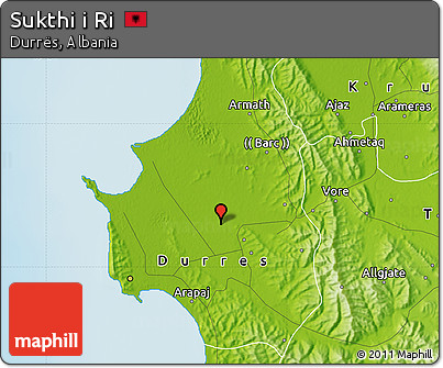 Physical Map of Sukthi I Ri