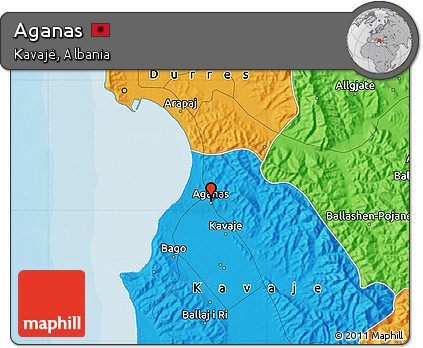 Political Map of Aganas