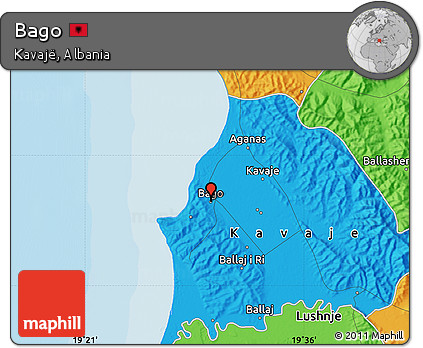 Political Map of Bago