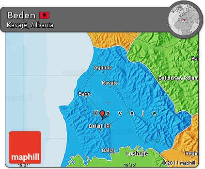 Political Map of Beden