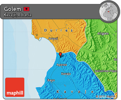 Political Map of Golem