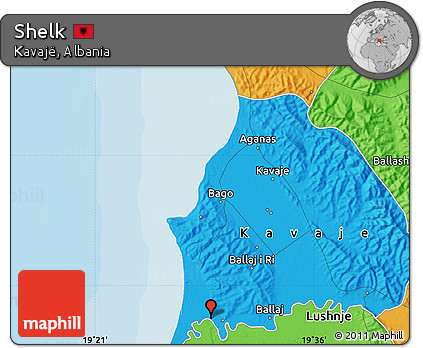 Political Map of Shelk