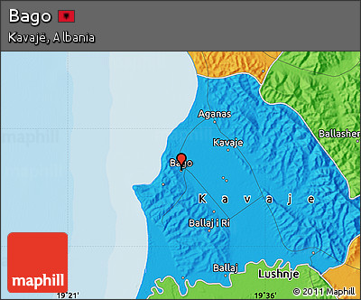 Political Map of Bago