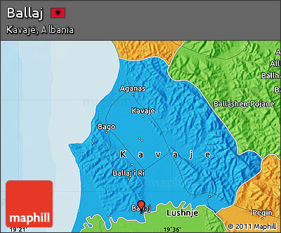 Political Map of Ballaj