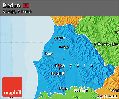 Political Map of Beden