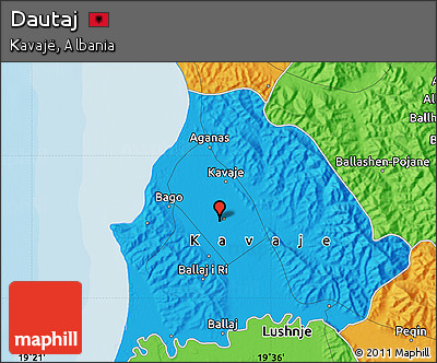 Political Map of Dautaj