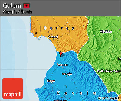 Political Map of Golem