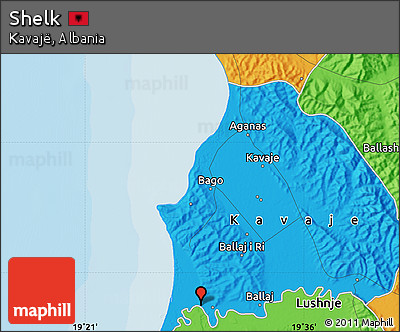 Political Map of Shelk