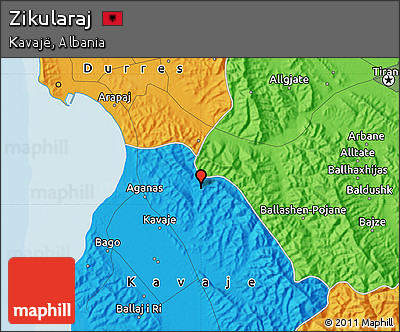 Political Map of Zikularaj