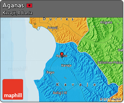Political Map of Aganas