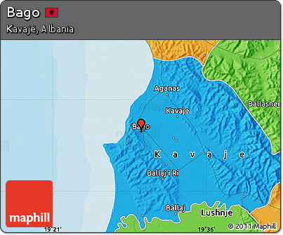 Political Map of Bago