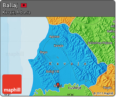 Political Map of Ballaj