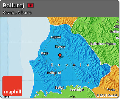 Political Map of Ballutaj
