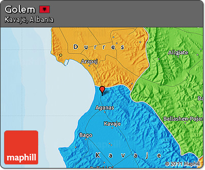 Political Map of Golem