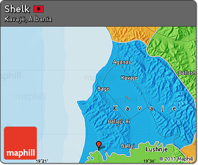 Political Map of Shelk