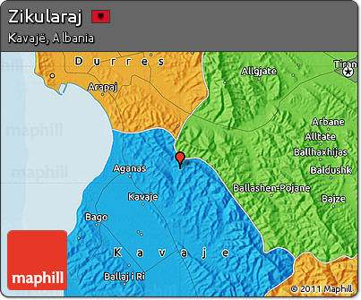 Political Map of Zikularaj