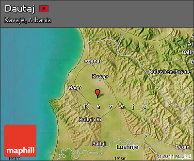 Satellite Map of Dautaj