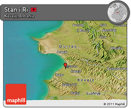 Satellite Panoramic Map of Stan I Ri