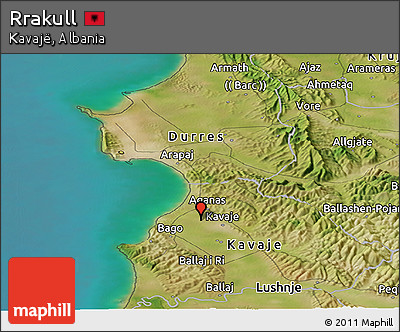 Satellite Panoramic Map of Rrakull