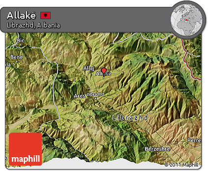 Satellite 3D Map of Allakë