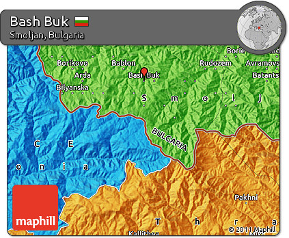 Political Map of Bash Buk
