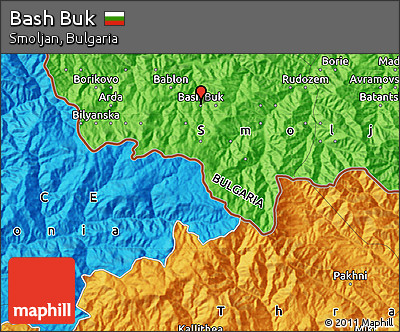 Political Map of Bash Buk