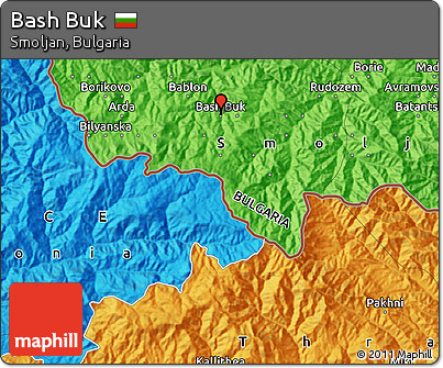 Political Map of Bash Buk