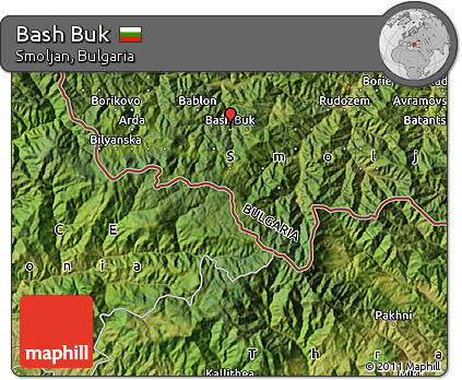 Satellite Map of Bash Buk
