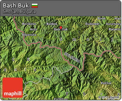 Satellite Map of Bash Buk