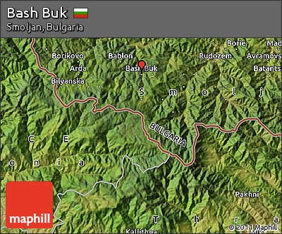 Satellite Map of Bash Buk