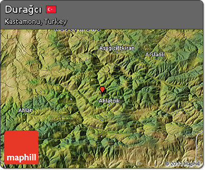 Satellite 3D Map of Durağcı