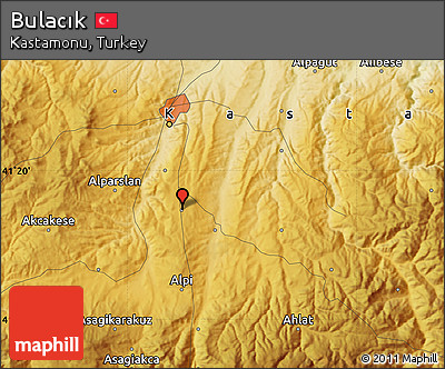 Physical Map of Bulacık