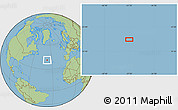 Savanna Style Location Map of the area around 41° 16' 52" N, 37° 19' 30" W