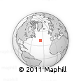Outline Map of the Area around 41° 16' 52" N, 37° 19' 30" W, rectangular outline