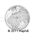 Outline Map of the Area around 41° 16' 52" N, 39° 10' 29" E, rectangular outline