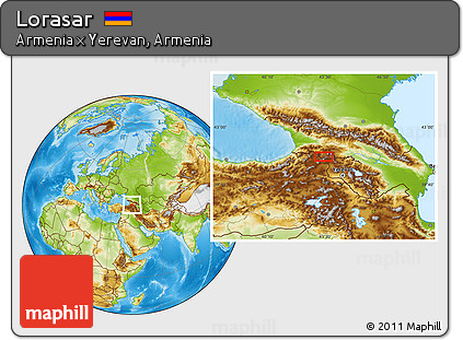 Physical Location Map of Lorasar