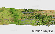 Satellite Panoramic Map of Dmanisi