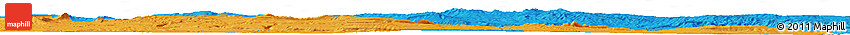 Political Horizon Map of the Area around 41° 16' 52" N, 45° 58' 30" E