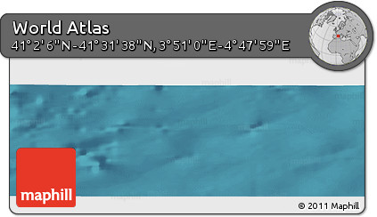 Satellite Panoramic Map of the Area around 41° 16' 52" N, 4° 19' 30" E