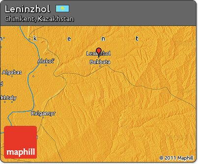 Political Map of Leninzhol