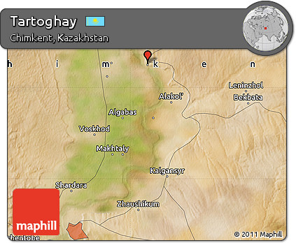 Satellite Map of Tartoghay