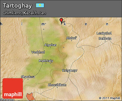 Satellite Map of Tartoghay