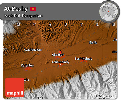 Physical Map of At-Bashy