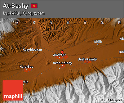 Physical Map of At-Bashy