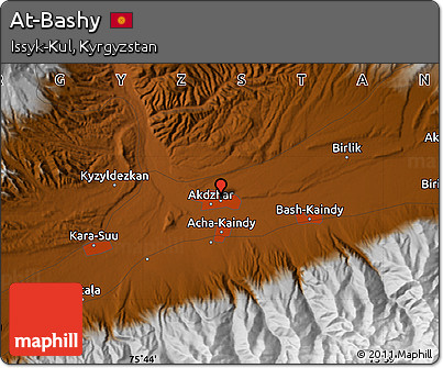 Physical Map of At-Bashy