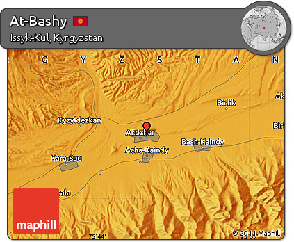 Political Map of At-Bashy